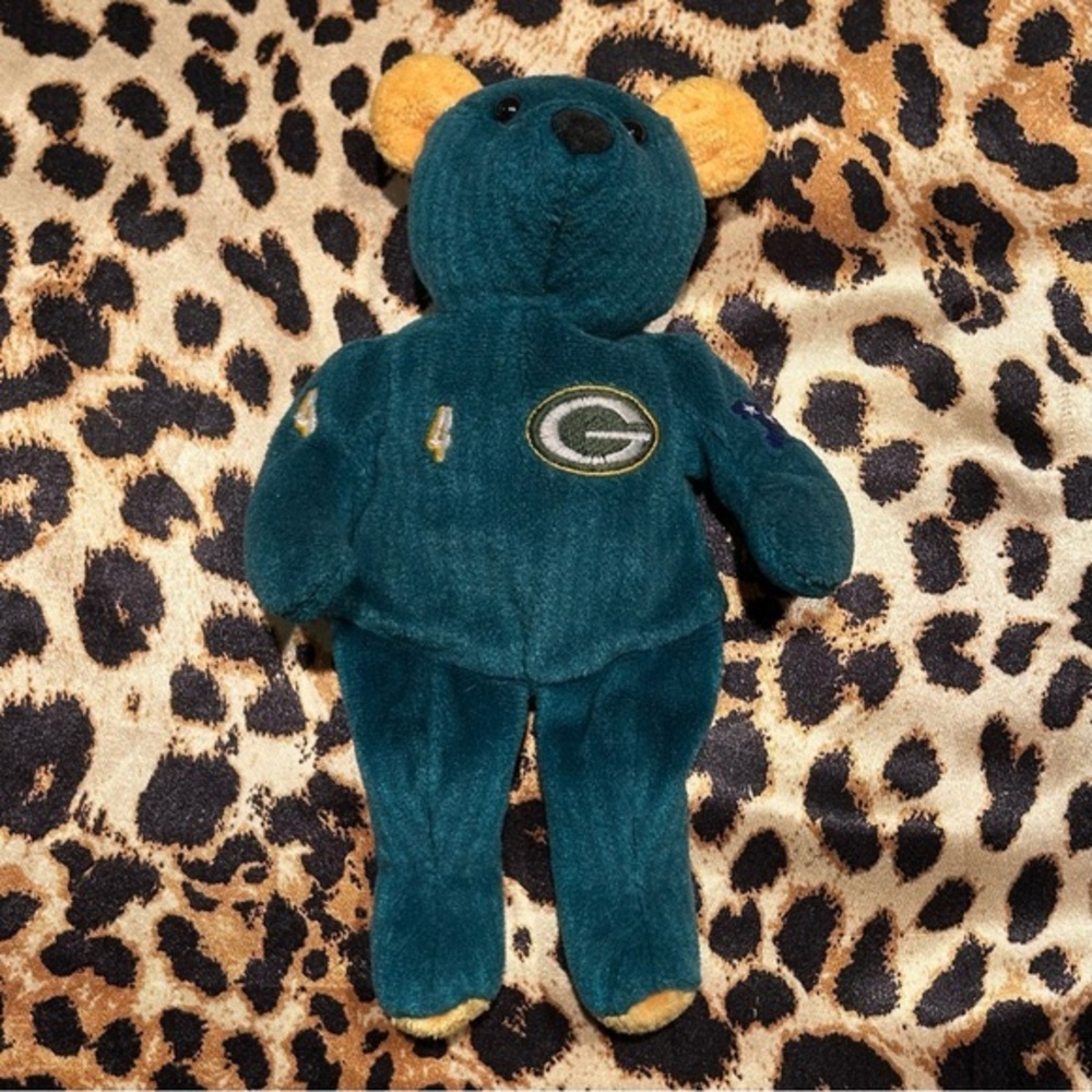 Salvino’s NFL Bammers Brett Farve No. 4 Green Bay Packers 9” Beanie Bear
